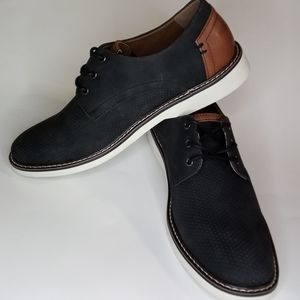 Madden M-drum Black Suede, Men's oxford, Size 7.5 NWT